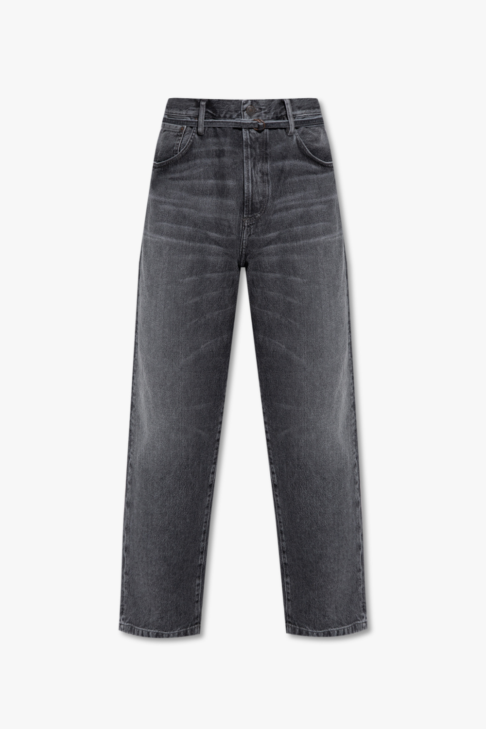 Grey Jeans with logo Acne Studios Domaine pignadaShops Canada